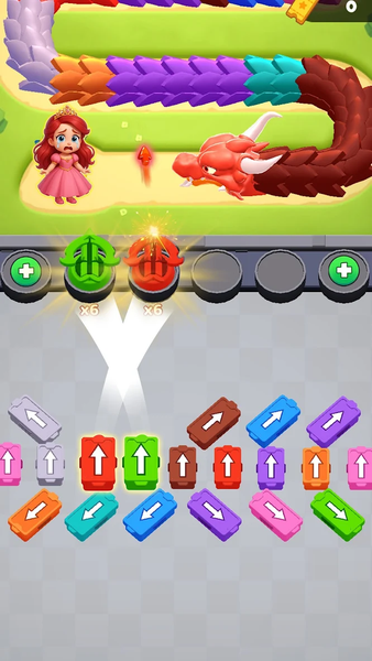 Girl Rescue: Dragon Puzzle - عکس بازی موبایلی اندروید