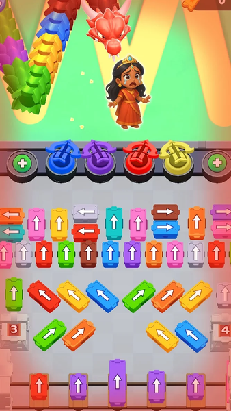 Girl Rescue: Dragon Puzzle - عکس بازی موبایلی اندروید