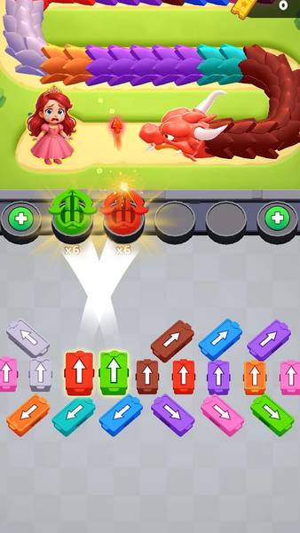 Girl Rescue: Dragon Puzzle - عکس بازی موبایلی اندروید