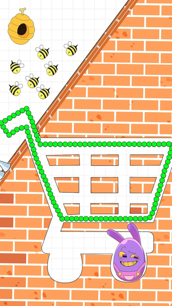 Save The Eggs: Draw To Save - Gameplay image of android game