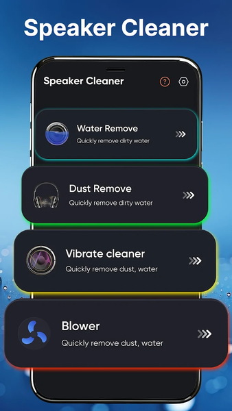 Speaker Cleaner: Sound Cleaner - عکس برنامه موبایلی اندروید