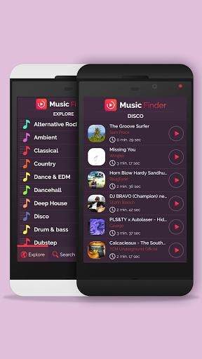 Music Finder - Image screenshot of android app