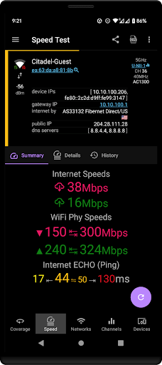 analiti - Speed & WiFi - Image screenshot of android app