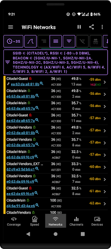 Speed Test WiFi Analyzer - Image screenshot of android app