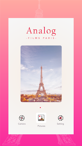 Analog Film Paris - Palette Paris, London, Korea - Image screenshot of android app