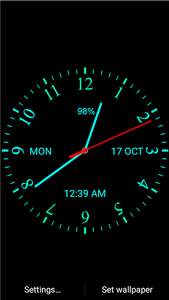Analog Clock Live Wallpaper for Android - Download | Cafe Bazaar