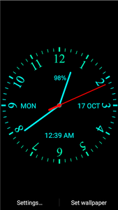 Analog Clock Live Wallpaper for Android - Download | Cafe Bazaar Analog Clock Live Wallpaper for Android - Download | Cafe Bazaar