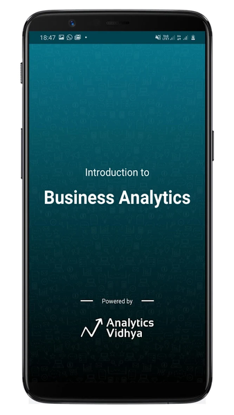 Introduction to Business Analy - Image screenshot of android app