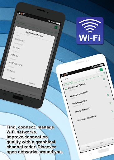 Free wifi analyzer manager - عکس برنامه موبایلی اندروید