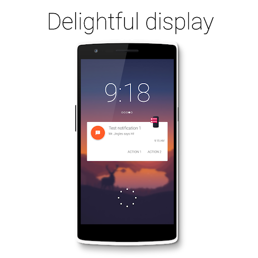 Notific | Lockscreen - عکس برنامه موبایلی اندروید