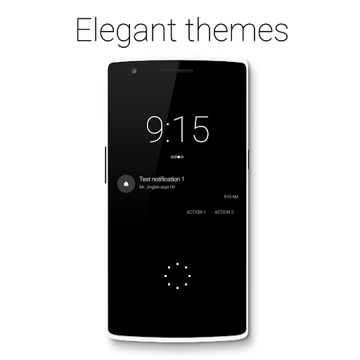 Notific | Lockscreen - عکس برنامه موبایلی اندروید