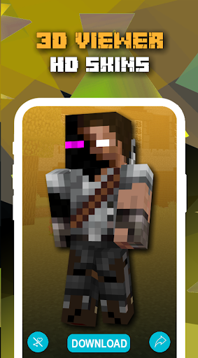 Herobrine Skins - Image screenshot of android app