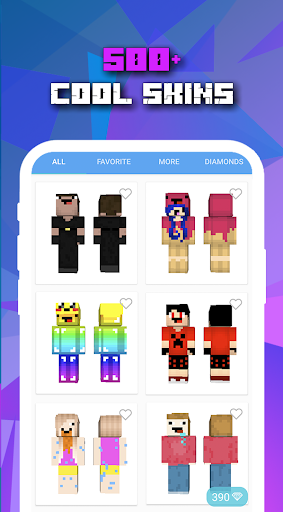 Noob Skins - Image screenshot of android app