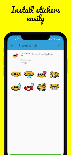 Brawl Stars Pins : Stickers fo for Android - Download