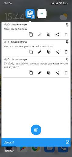 ClipZ - Clipboard Manager - Image screenshot of android app