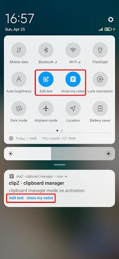 ClipZ - Clipboard Manager - Image screenshot of android app