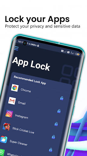 App Lock Fingerprint & Vault - Image screenshot of android app