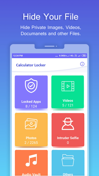 Calculator App lock Photo Lock - عکس برنامه موبایلی اندروید