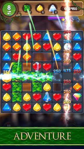 Avalon Jewels Match-۳ - عکس بازی موبایلی اندروید