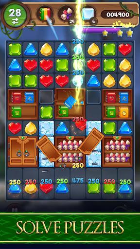 Avalon Jewels Match-۳ - عکس بازی موبایلی اندروید