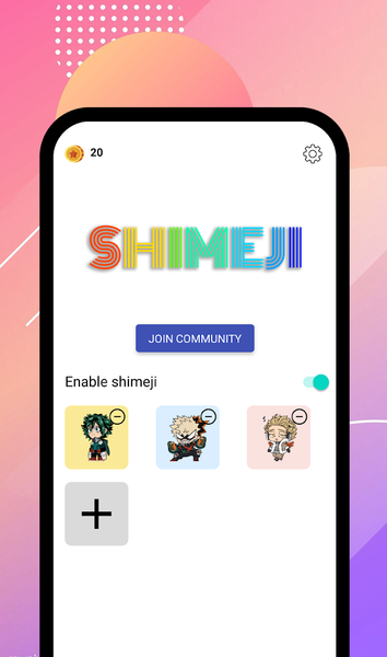 My Hero Academia Shimeji - Image screenshot of android app