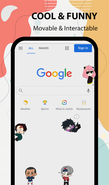 Shimeji - desktop pet - عکس برنامه موبایلی اندروید