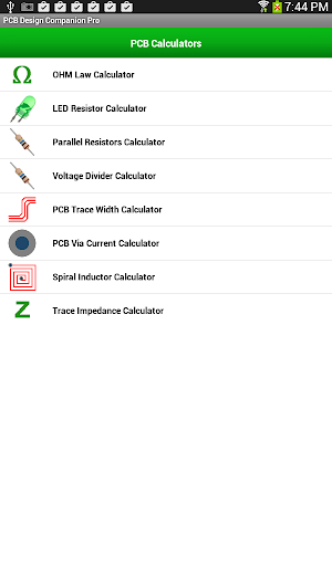 PCB Design Companion Free - Image screenshot of android app