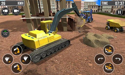 Real Excavator Simulator 3D - Gameplay image of android game