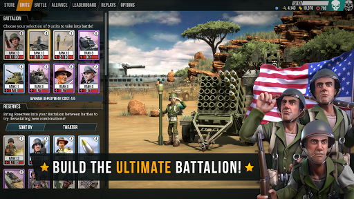 Battle Islands: Commanders - Gameplay image of android game