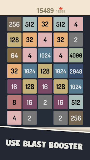 2048 Merge Numbers - Image screenshot of android app