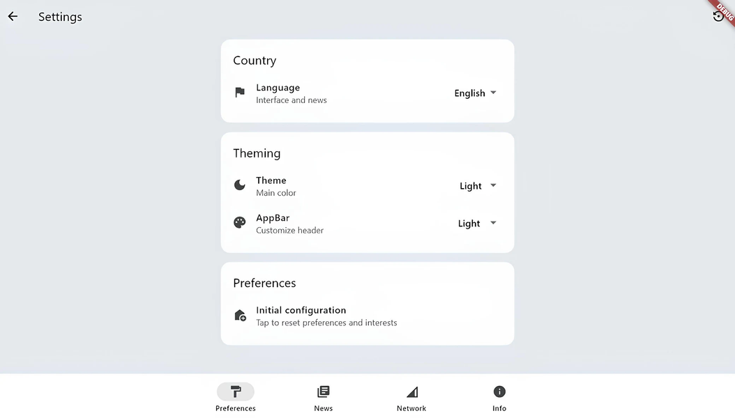 Aggregator News - RSS Reader - Image screenshot of android app