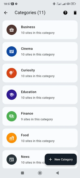 Aggregator News - RSS Reader - Image screenshot of android app