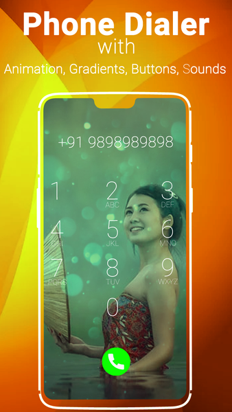My photo phone dialer - عکس برنامه موبایلی اندروید