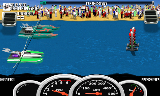 Drag Racing Boats - Gameplay image of android game