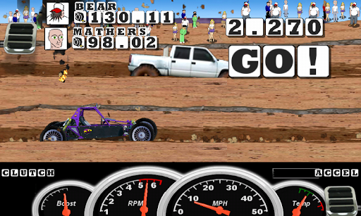 Mud Bogging - Gameplay image of android game