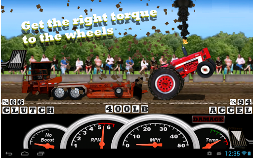 Tractor Pull - Gameplay image of android game