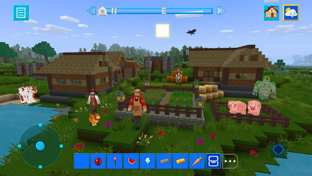 Block Craftsman Terra Craft - Gameplay image of android game