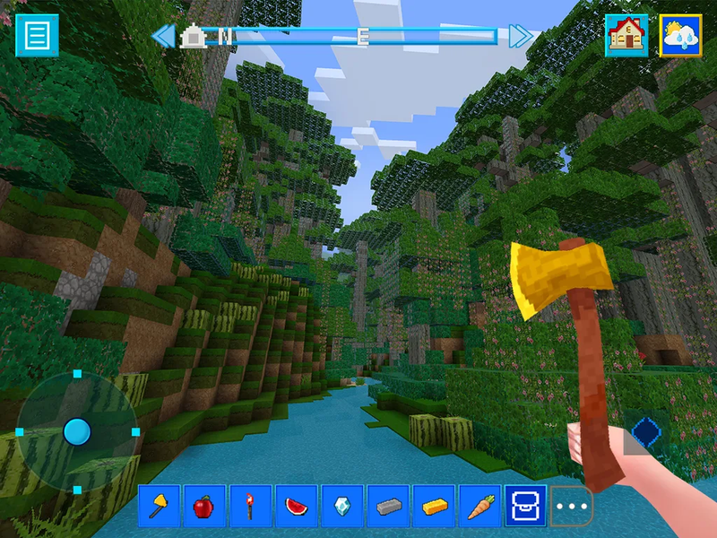 Block Craftsman Terra Craft - Gameplay image of android game