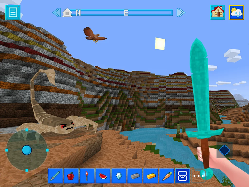 Block Craftsman Terra Craft - Gameplay image of android game