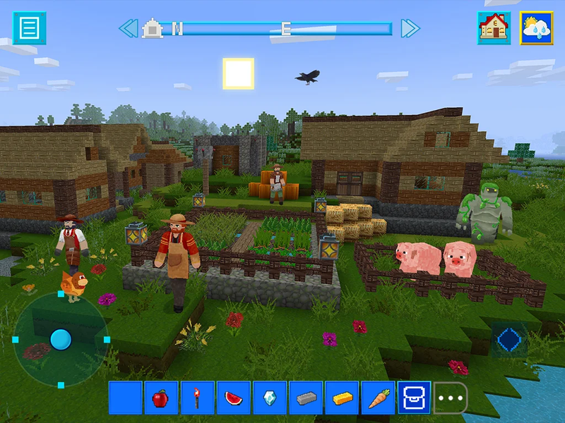 Block Craftsman Terra Craft - Gameplay image of android game