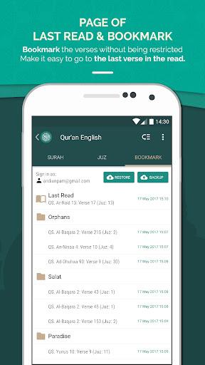 Quran, Salat Times, Athan - Image screenshot of android app