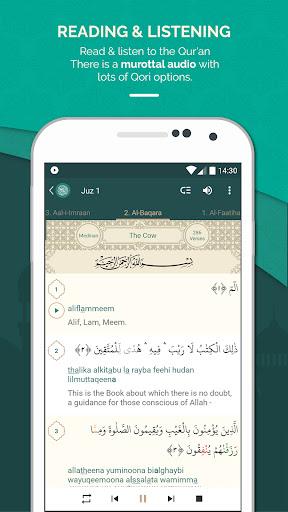 Quran, Salat Times, Athan - Image screenshot of android app