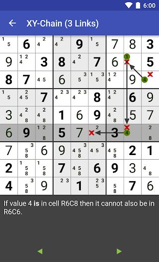 Andoku Sudoku 3 - Gameplay image of android game
