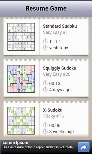 Andoku Sudoku ۲ - عکس بازی موبایلی اندروید
