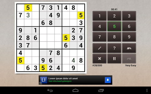 Andoku Sudoku ۲ - عکس بازی موبایلی اندروید