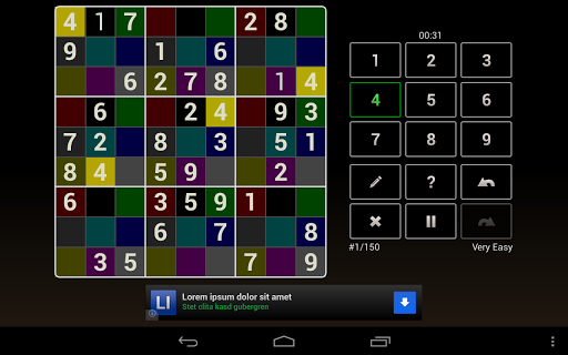 Andoku Sudoku ۲ - عکس بازی موبایلی اندروید