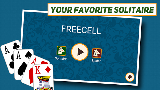 FreeCell Solitaire: Classic - عکس بازی موبایلی اندروید