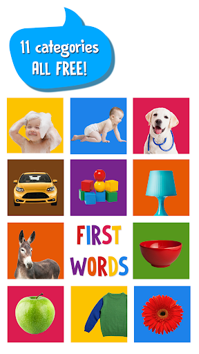 First Words for Baby - Gameplay image of android game