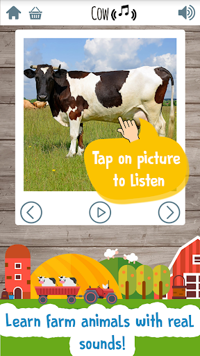 Kids Farm Game: Toddler Games - عکس بازی موبایلی اندروید