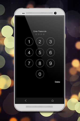 Glowing Clock Live Locker - عکس برنامه موبایلی اندروید